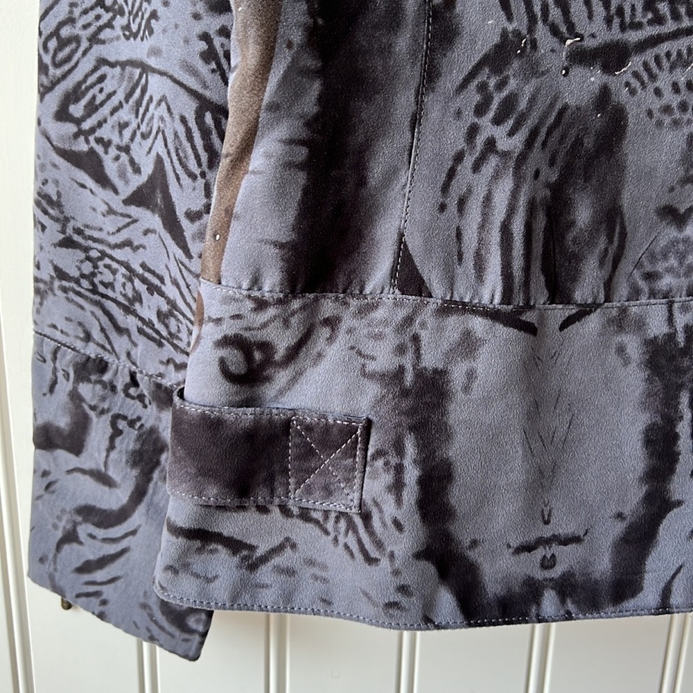 Orly Grey with Black Pattern Spring/Fall Jacket - Picture 10 of 11